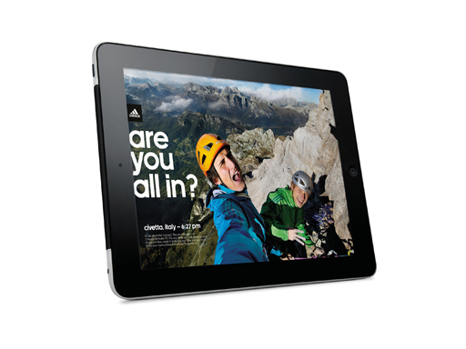 adidas Outdoor iPad App adidas Outdoor iPad App