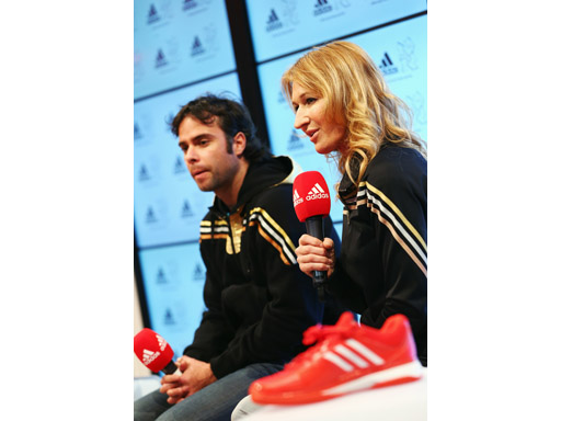 Image : Steffi Graf and Fernando Gonzalez Q&A session