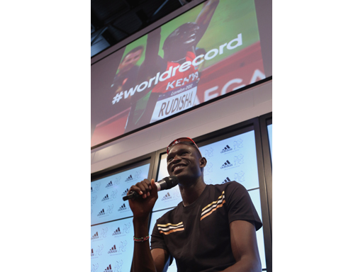Image : David Rudisha Q&A session