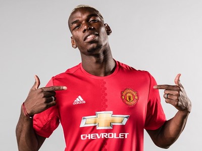 Paul Pogba’s World Record Transfer to Manchester United Celebrated by adidas