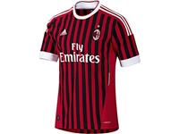 adidas presents the new AC Milan jersey for the 2011/12 season
