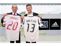 Herbert Hainer and Don Garber – Smart Soccer 2013 jerseys