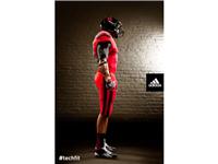 Nebraska TECHFIT Uniform Side