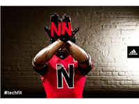 Nebraska TECHFIT Uniform Gloves