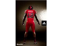 Nebraska TECHFIT Uniform Back