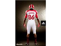 adidas Wisconsin Unrivaled Uniform BACK