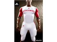 adidas Wisconsin Unrivaled Uniform Front