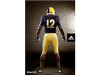 adidas Notre Dame Unrivaled Uniform Back