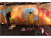 Klub 7 Crew live Painting 1