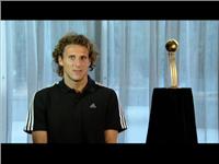 Diego Forlán - adidas Golden Ball Award Winner for best player at FIFA World Cup 2010