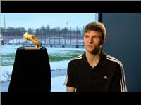 Thomas Müller - adidas Golden Boot Award Winner for top Goalscorer at FIFA World Cup™ 2010