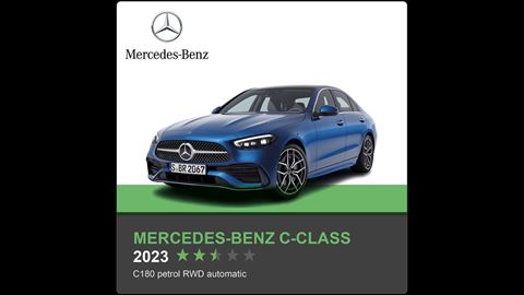 Mercedes Benz C Class Green NCAP Results 2023