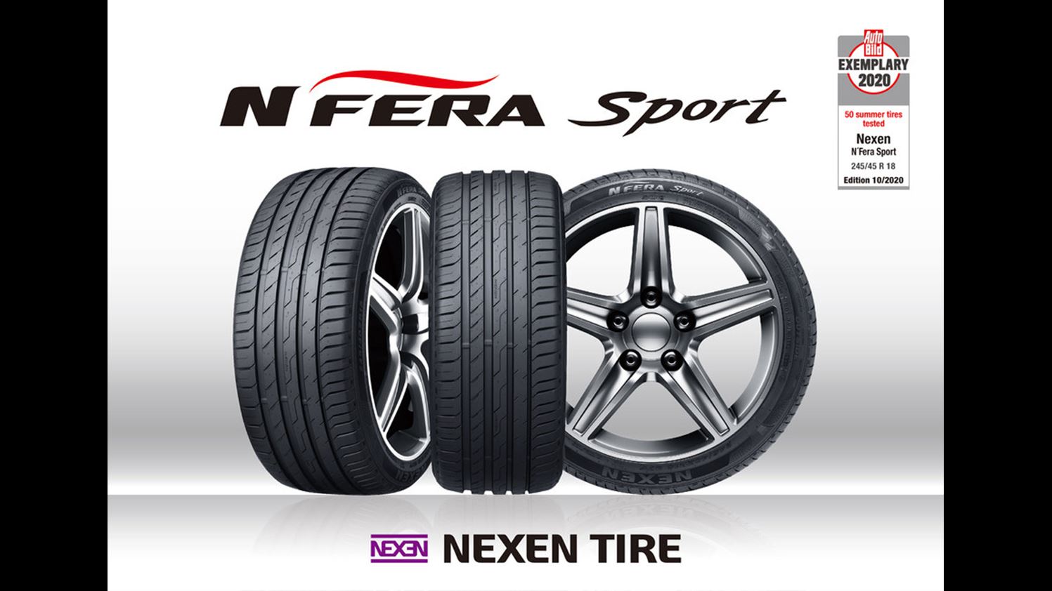 NEXEN TIRE NFERA Sport Achieves Very Recommendable Rating By AutoBild