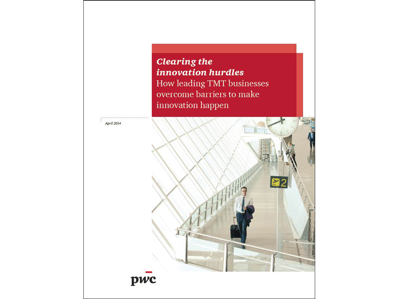 Clearing the innovation hurdles report cover Clearing the innovation hurdles report cover