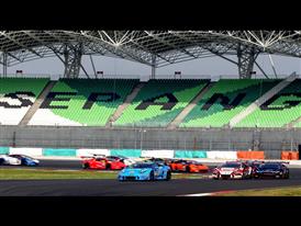 Sepang first corner