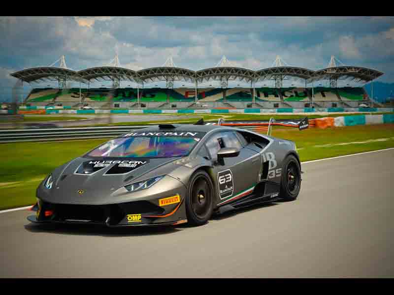 Lamborghini Huracan LP 620-2 Super Trofeo in Sepang Lamborghini Huracan LP 620-2 Super Trofeo in Sepang