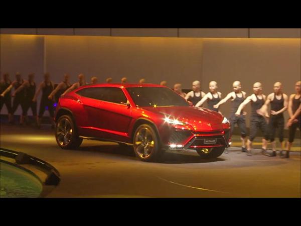 Lamborghini Urus at 2012 Beijing international Auto Show Lamborghini Urus at 2012 Beijing international Auto Show