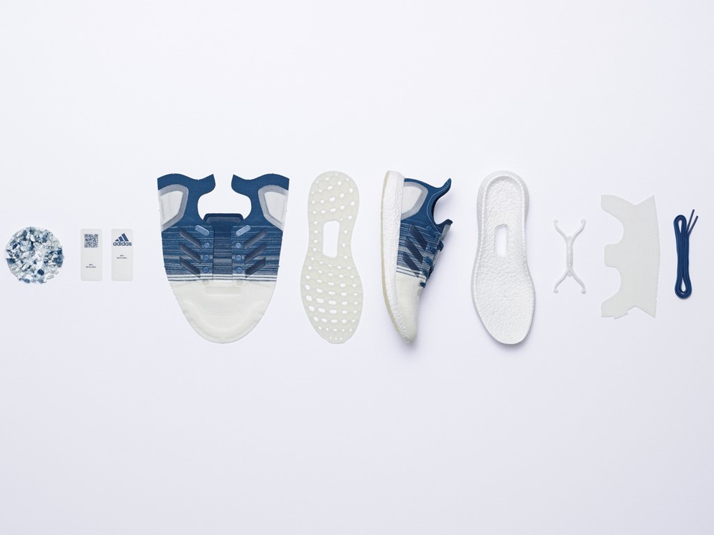Bagian sepatu Futurecraft Loop (Foto via news.adidas.com)