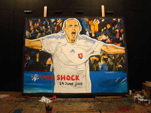 DAILY QUEST PAINTING '"THE SHOCK"" JUNE 24 DAILY QUEST PAINTING '"THE SHOCK"" JUNE 24