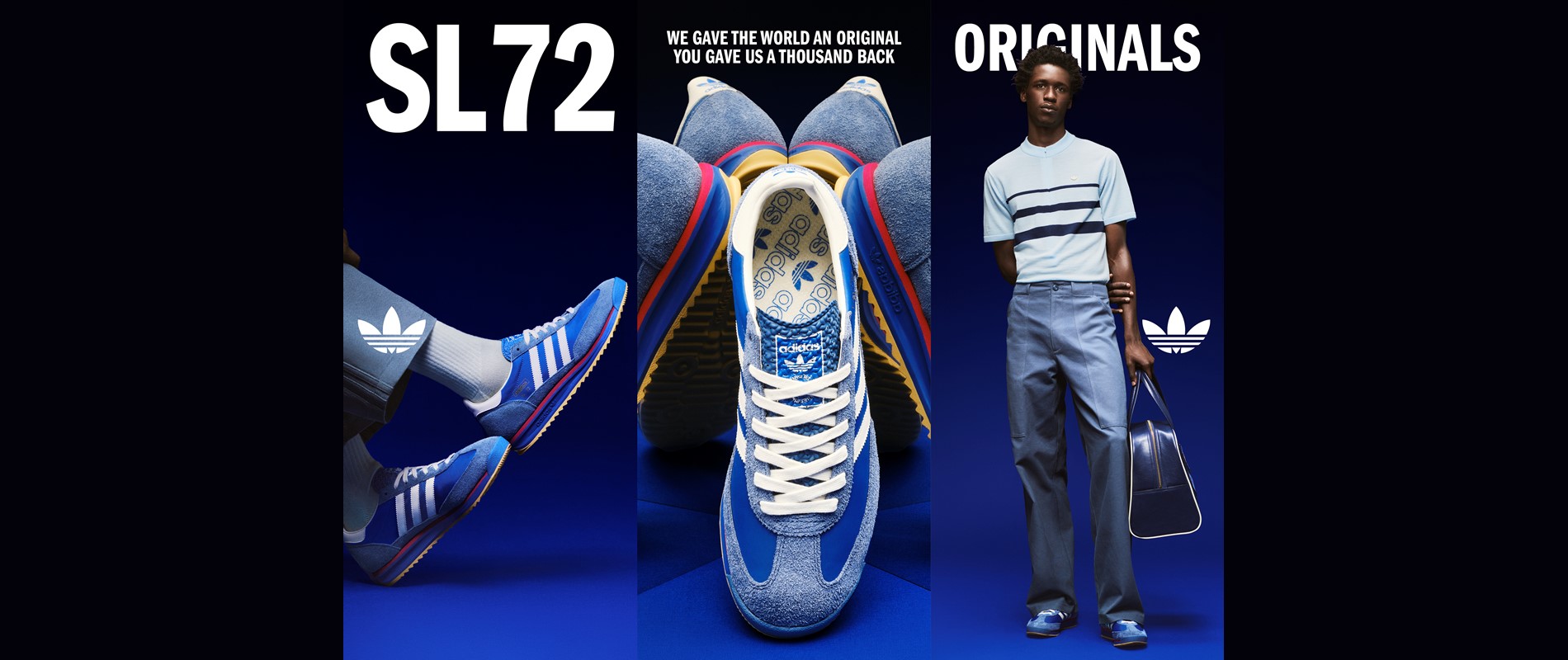 adidas Originals pays Homage to the Past Present and Future of the SL 72 Silhouette with a New Global Campaign