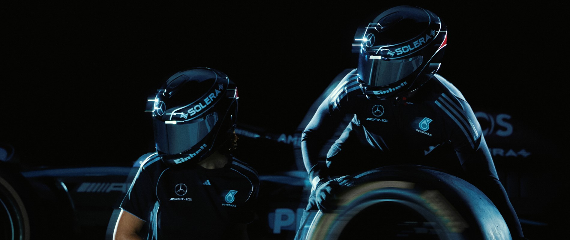 ADIDAS MERCEDES AMG PETRONAS F1 TEAM DEBUT FIRST COLLECTION FOR FAN AND ATHLETE