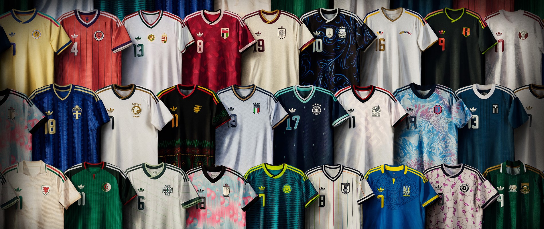 adidas Returns The Trefoil to The Fifa World Cup for The First Time in 36 Years with Launch of Away Jerseys