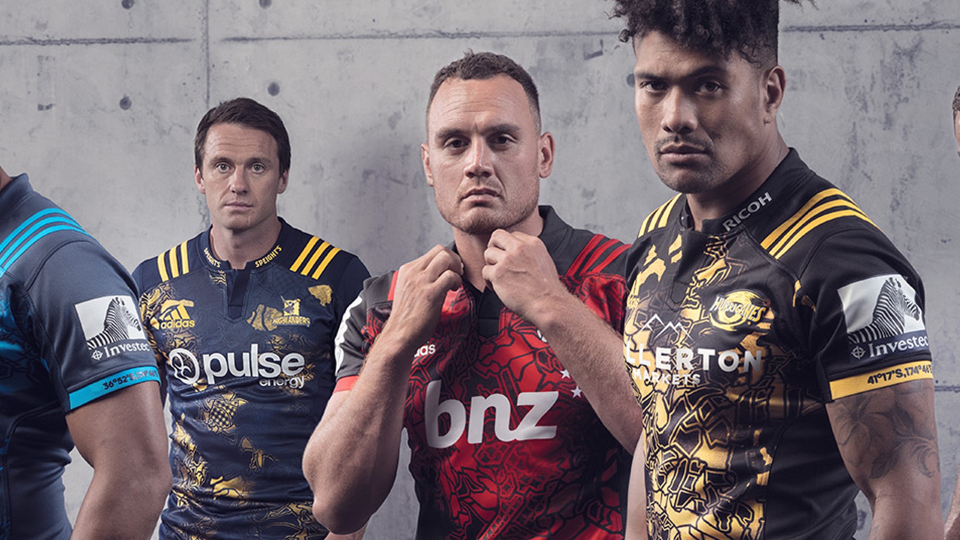 adidas unveils special edition super Rugby Jerseys in preparation for the 2017 DHL NZ Lions series