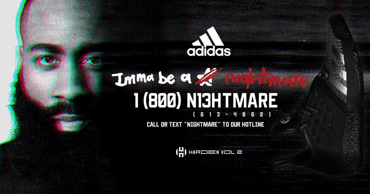 adidas HardenVol2 Nightmare