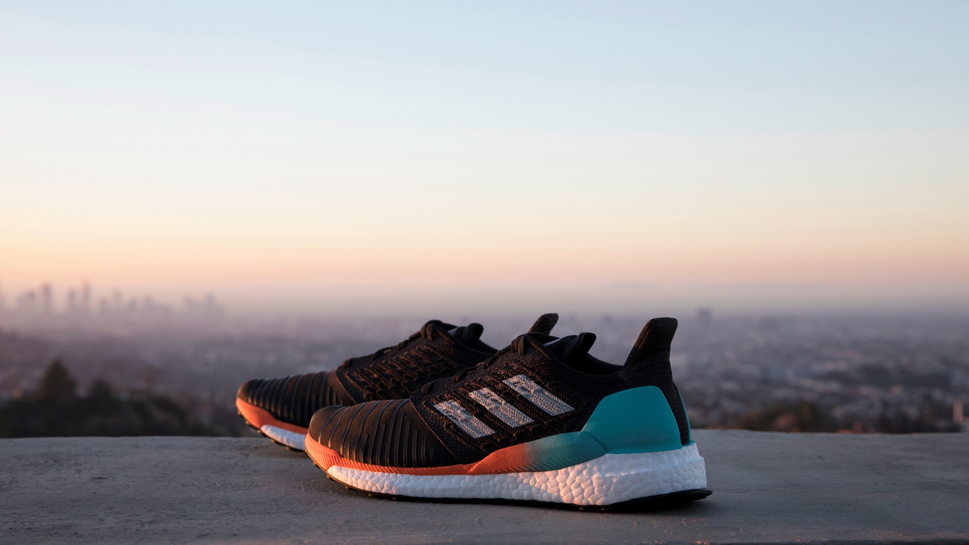 Adidas solar boost black aqua best sale