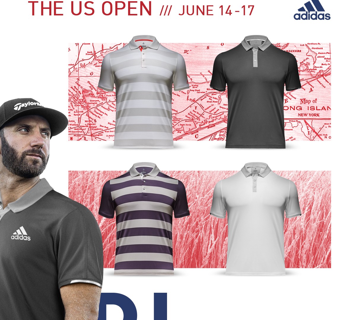 adidas Golf Reveals U.S. Open Scripting