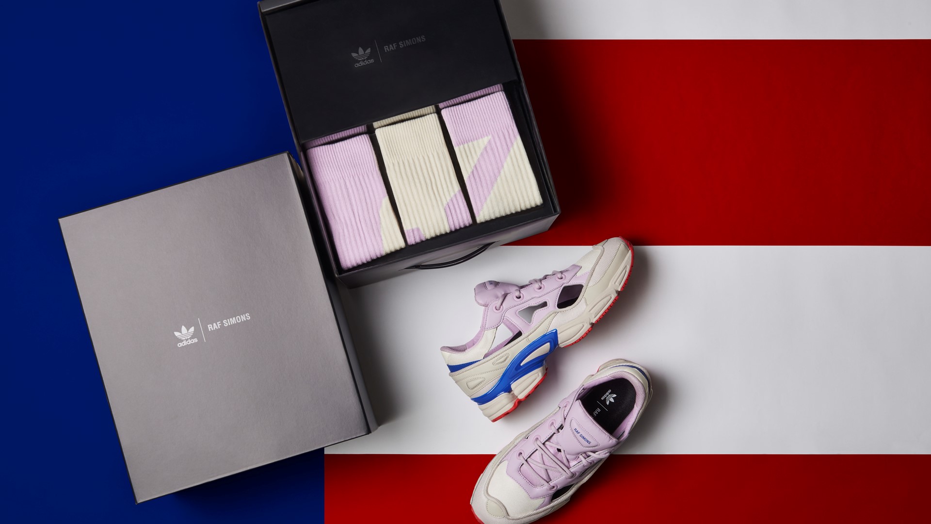 To Celebrate Fourth of July adidas by Raf Simons Drops RS Replicant Ozweego Pack in USA Colors