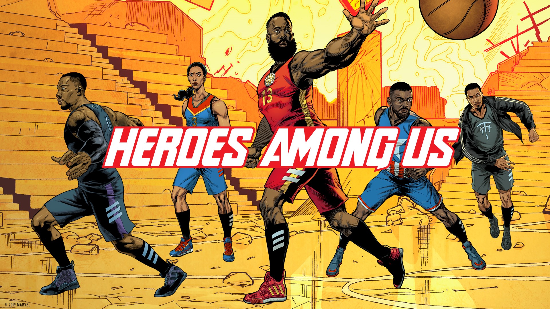 adidas and Marvel celebrate Basketball s mightiest Heroes with new footwear collection