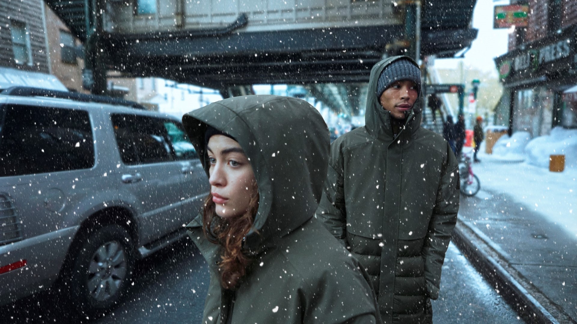 The MYSHELTER CLIMAHEAT PARKA