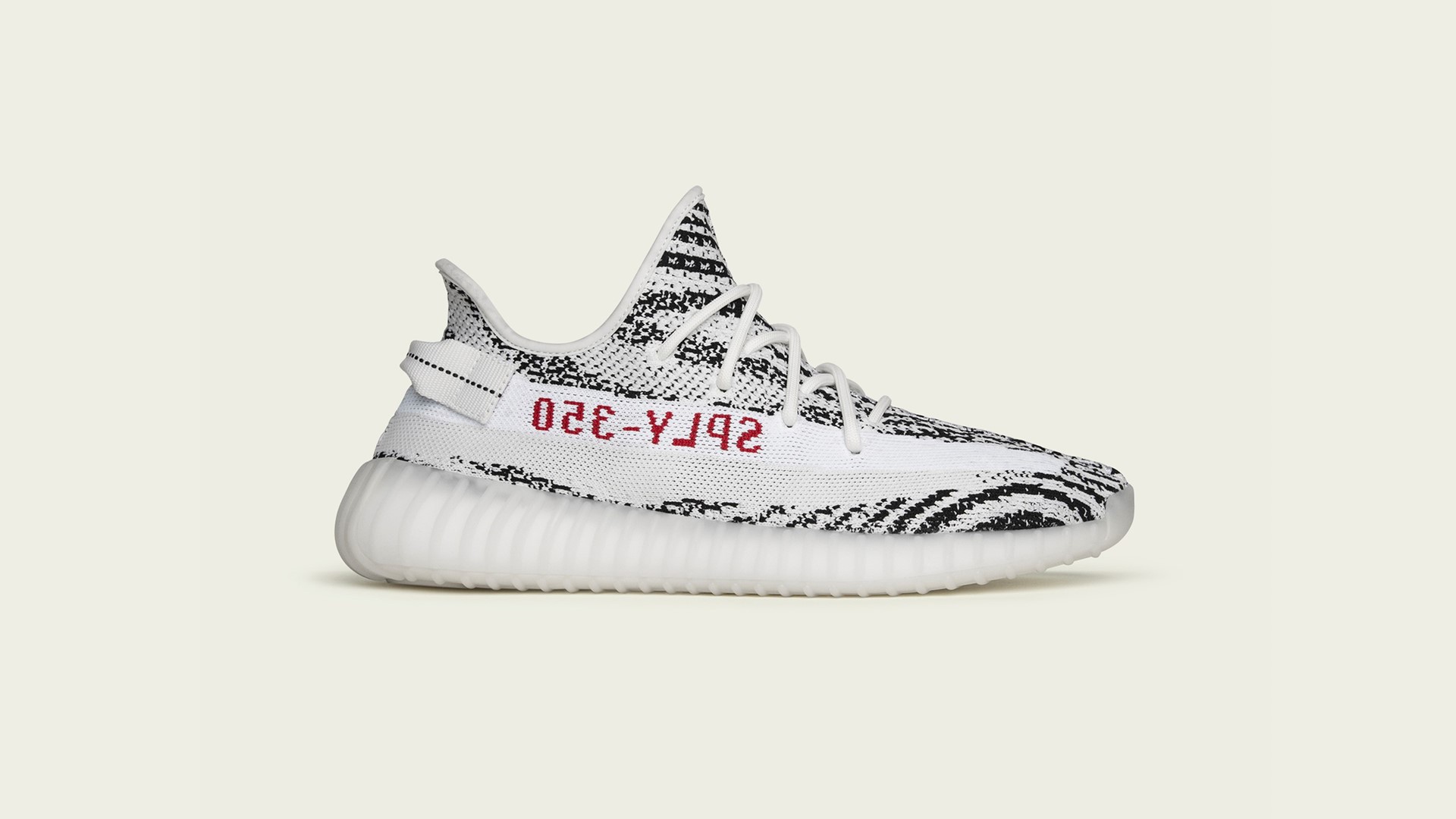 YEEZY BOOST 350 V2 White/Core Black/Red