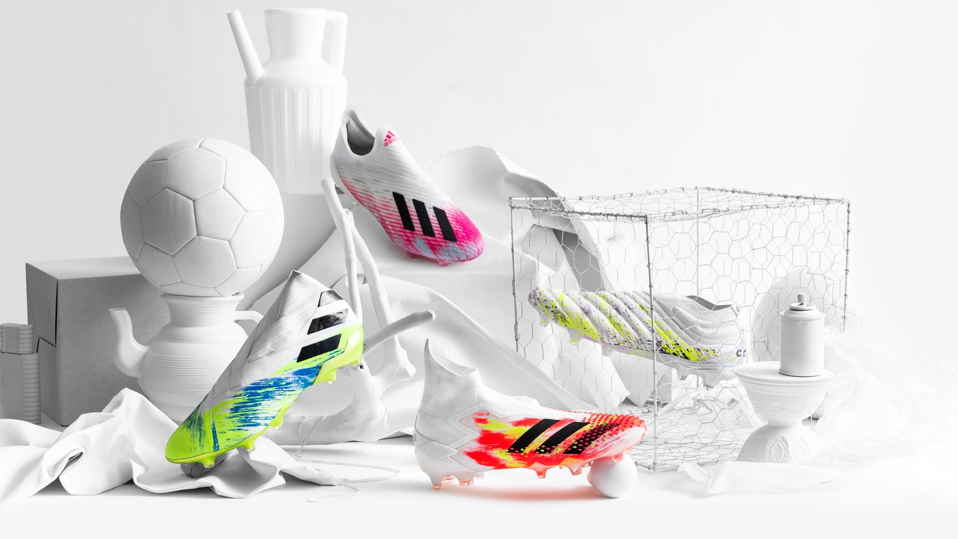 Bringing together creative worlds of art football with new UNIFORIA boot pack