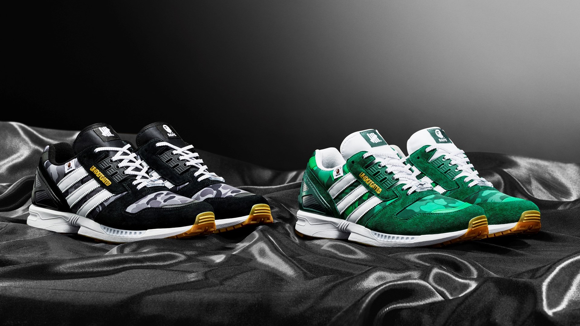 undefeated x bape adidas