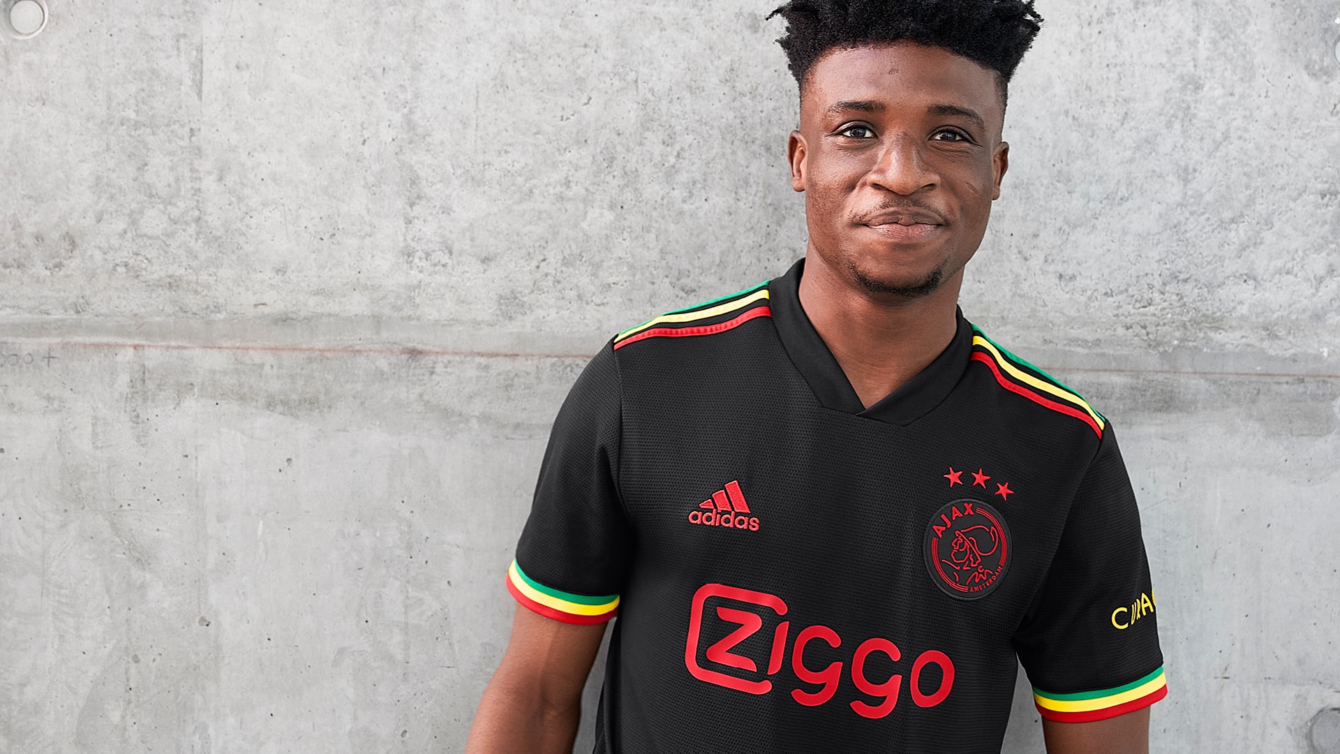 Releasing Ajax 2021/2022 third kit inspired by Bob Marley