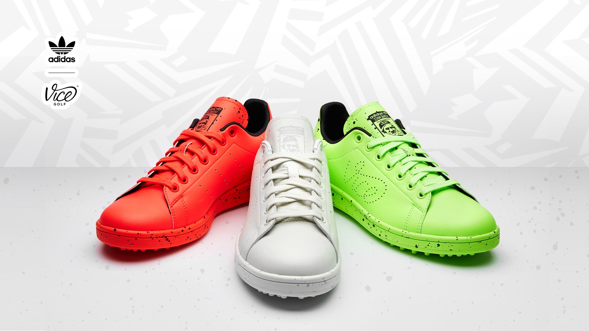 todo lo mejor interfaz eficientemente Limited Edition Stan Smith x Vice Golf Brings Bold Style to Iconic Footwear