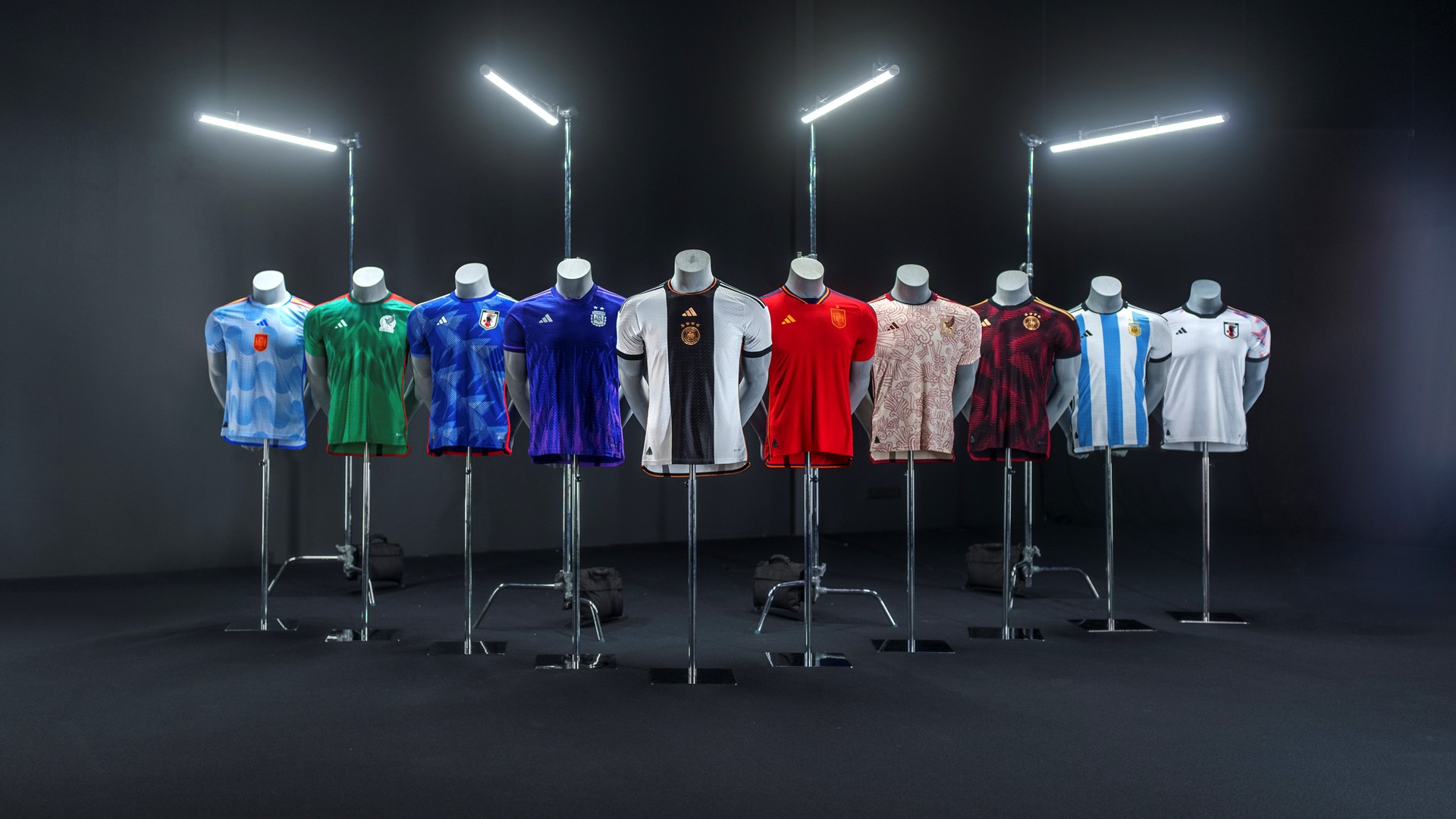 adidas Reveals Its Lineup of Federation Kits for the FIFA World