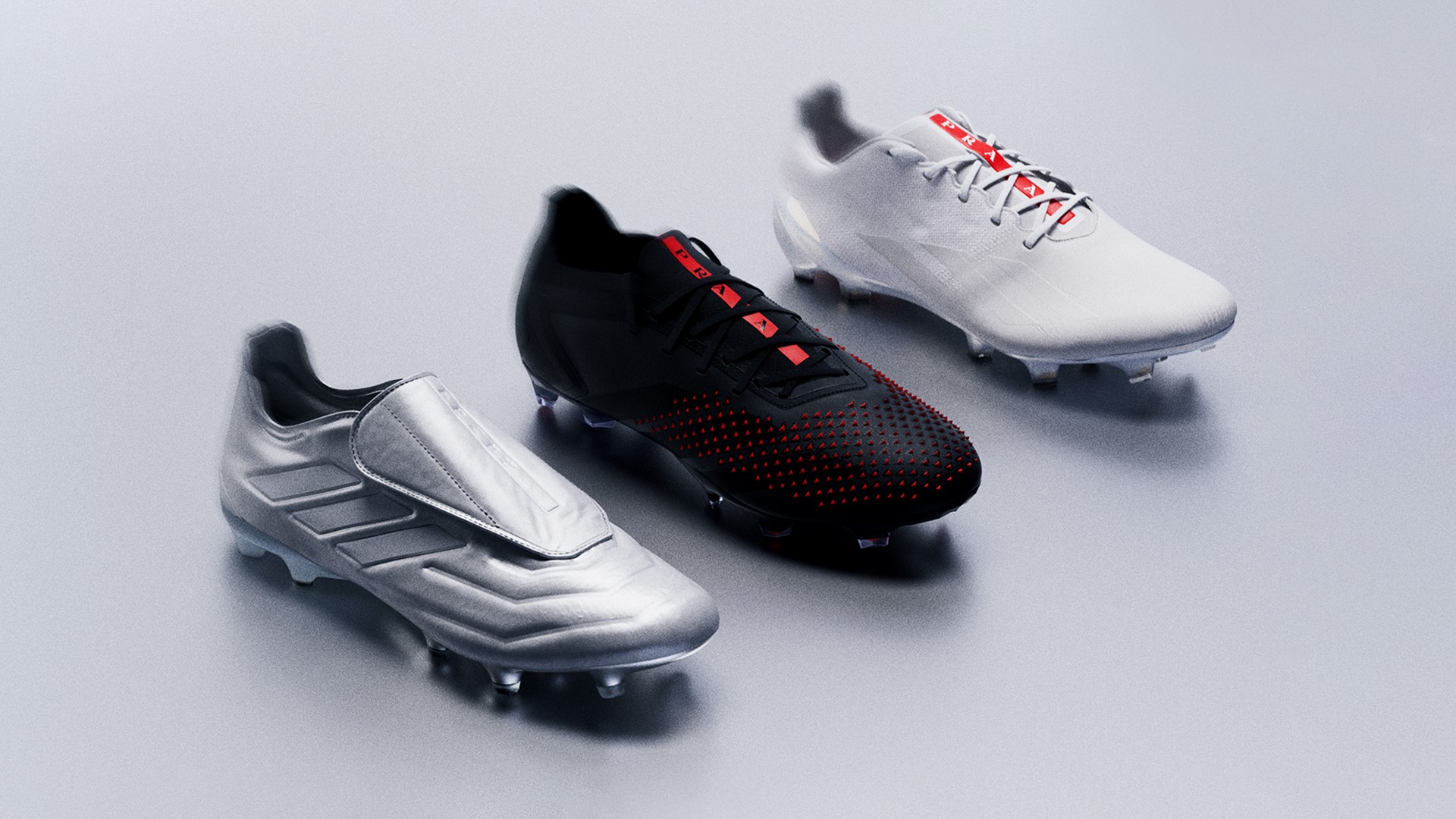 adidas and PRADA Introduce first ever joint Football Boot