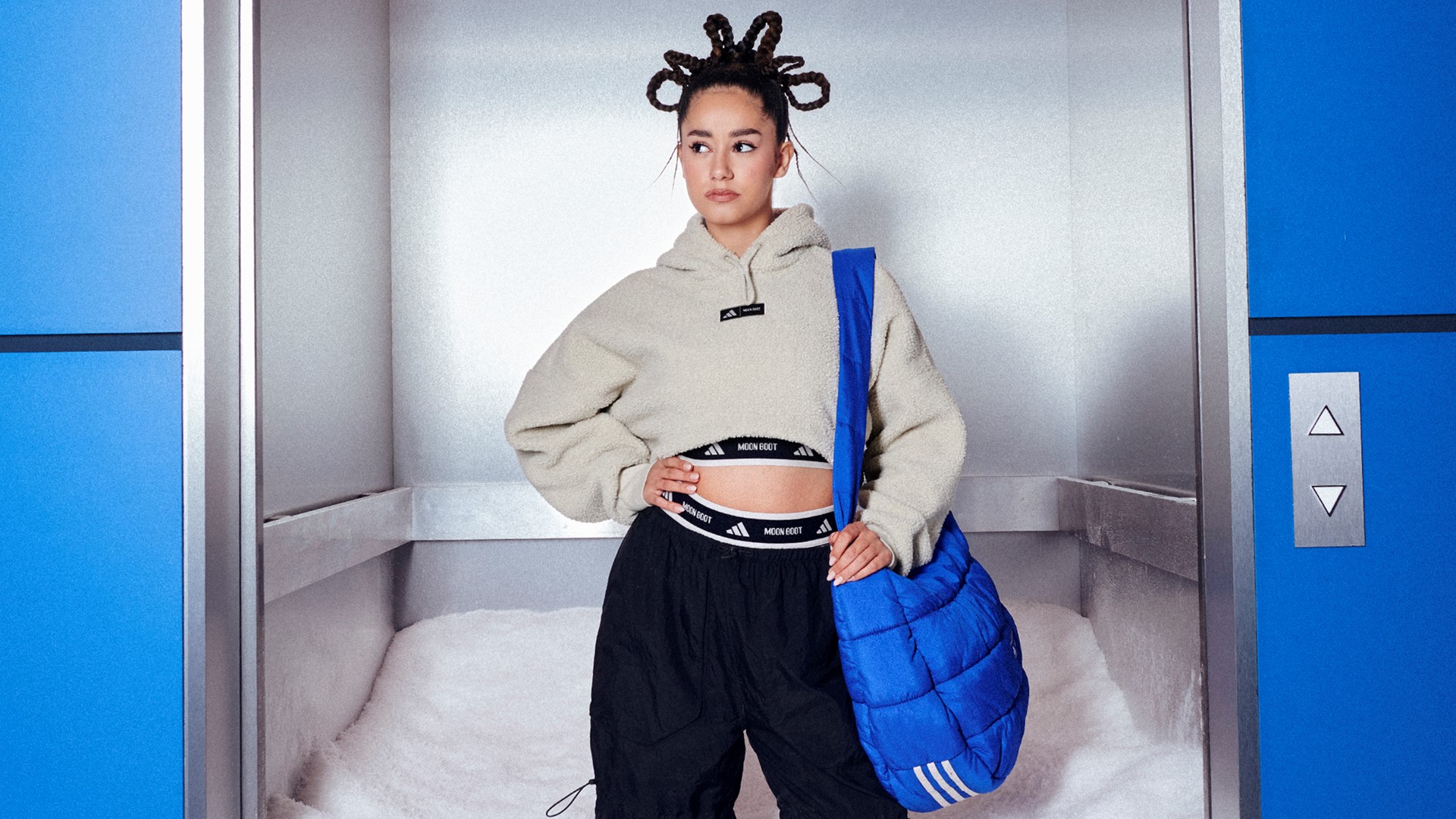 Lena Mahfouf adidas x Moon Boot Collection