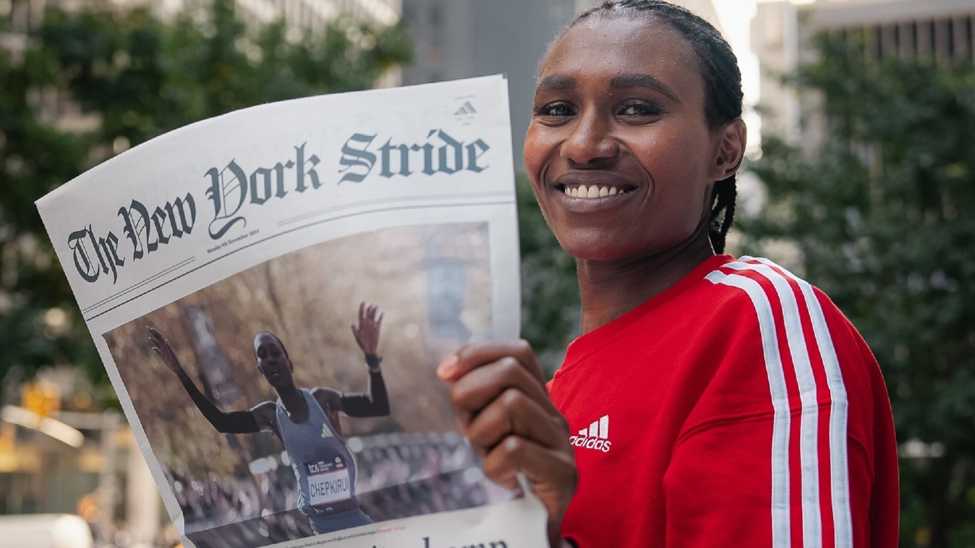 New Shoes First Headlines Sheila Chepkirui wins New York City Marathon in Adizero Adios Pro 4