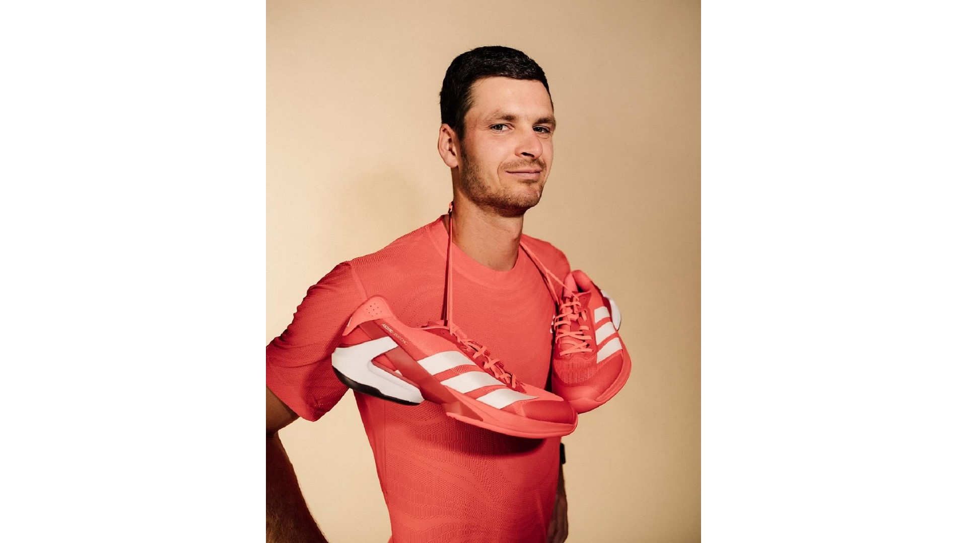 Polish Tennis star Hubert Hurkacz is the latest star to join adidas and continue his season in the new Ubersonic 5 shoe