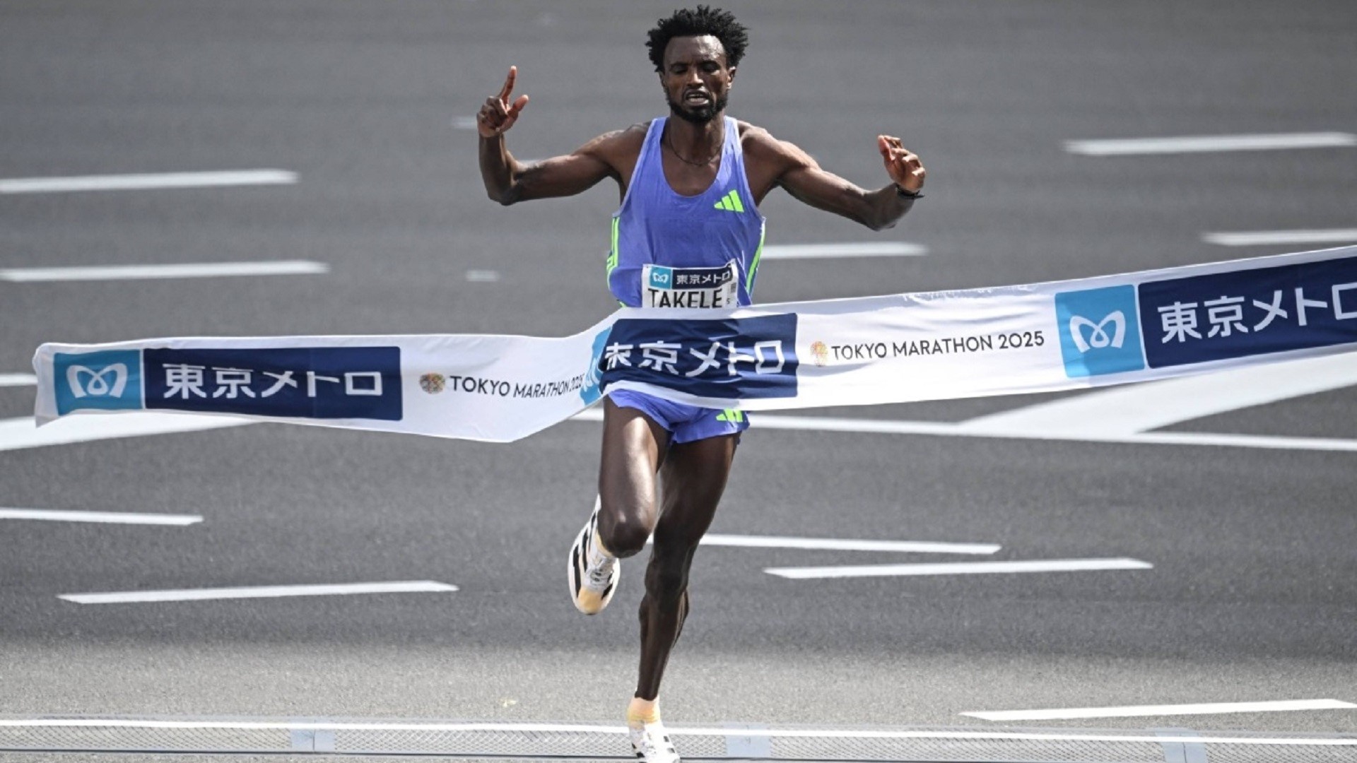 Ethiopian runner Tadese Takele wins Tokyo Marathon securing first major victory in Adizero Pro Evo 1