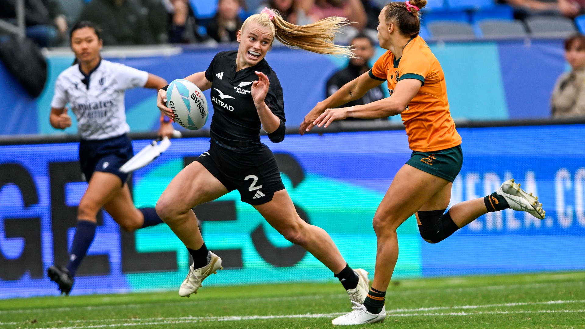 From rising star to superstar Black Ferns Sevens Jorja Miller was named the HSBC Women s Sevens Player of the Year