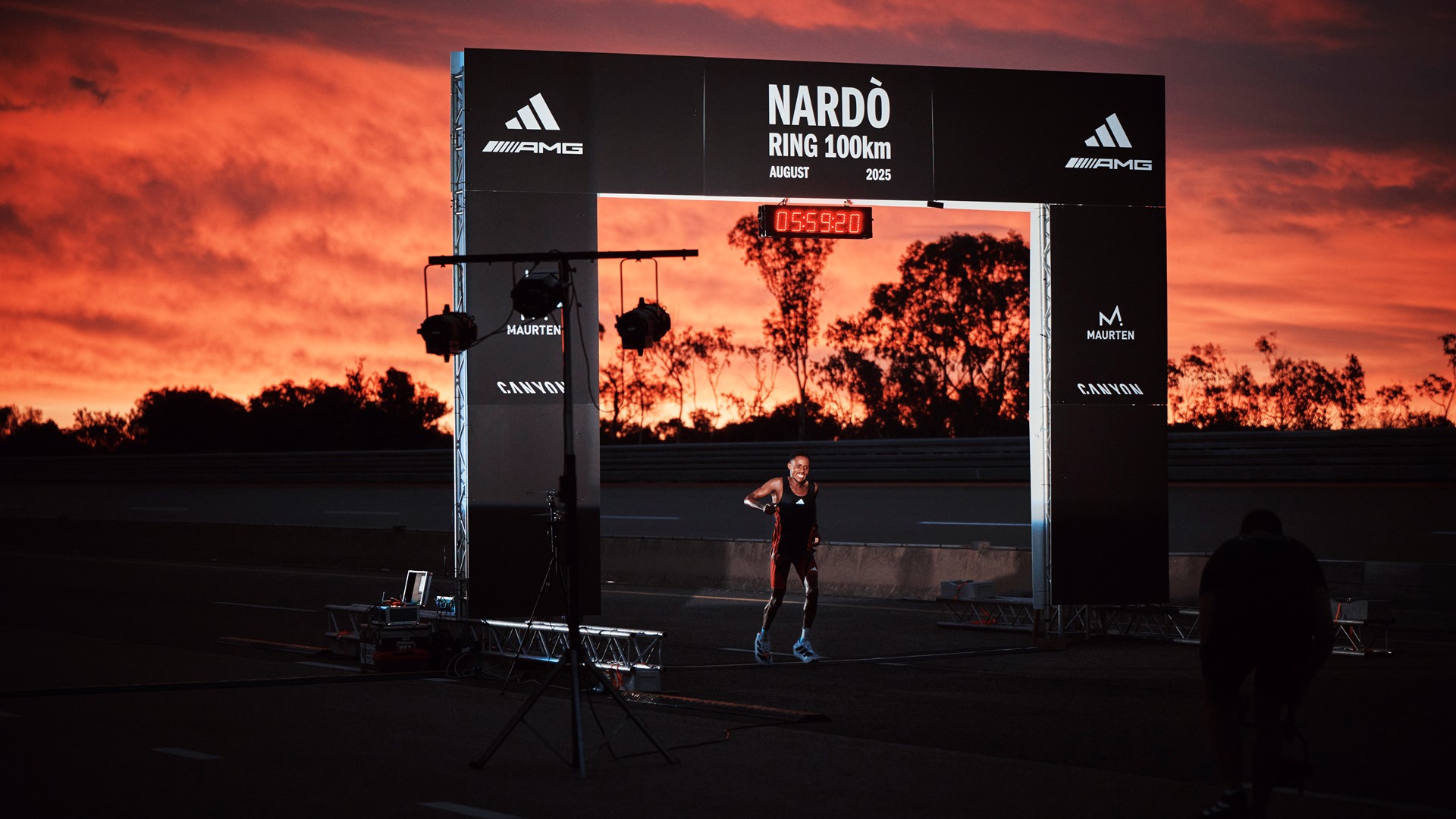 Chasing 100 finish line