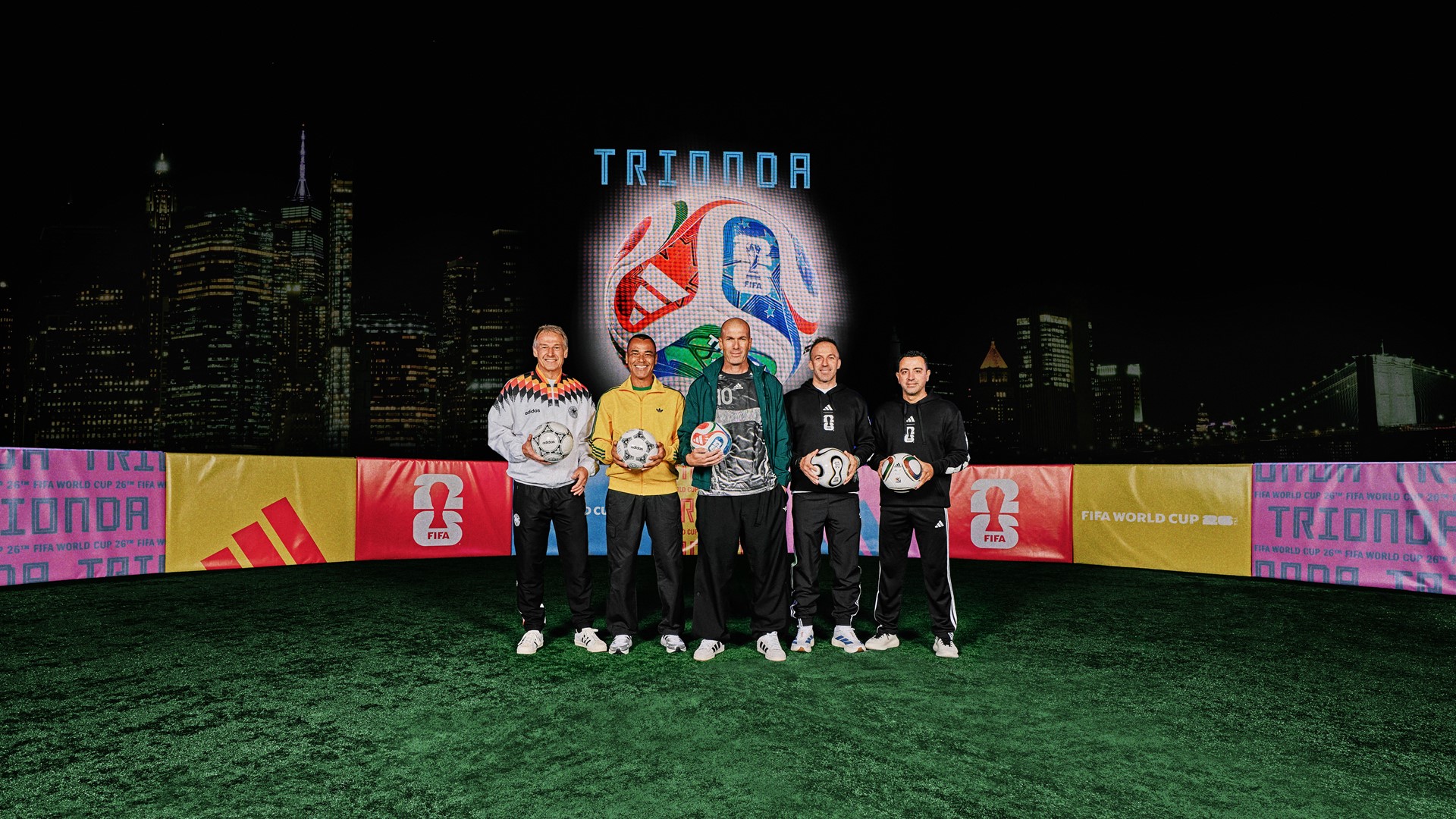 adidas Launch TRIONDA Official Match Ball of FIFA World Cup 26