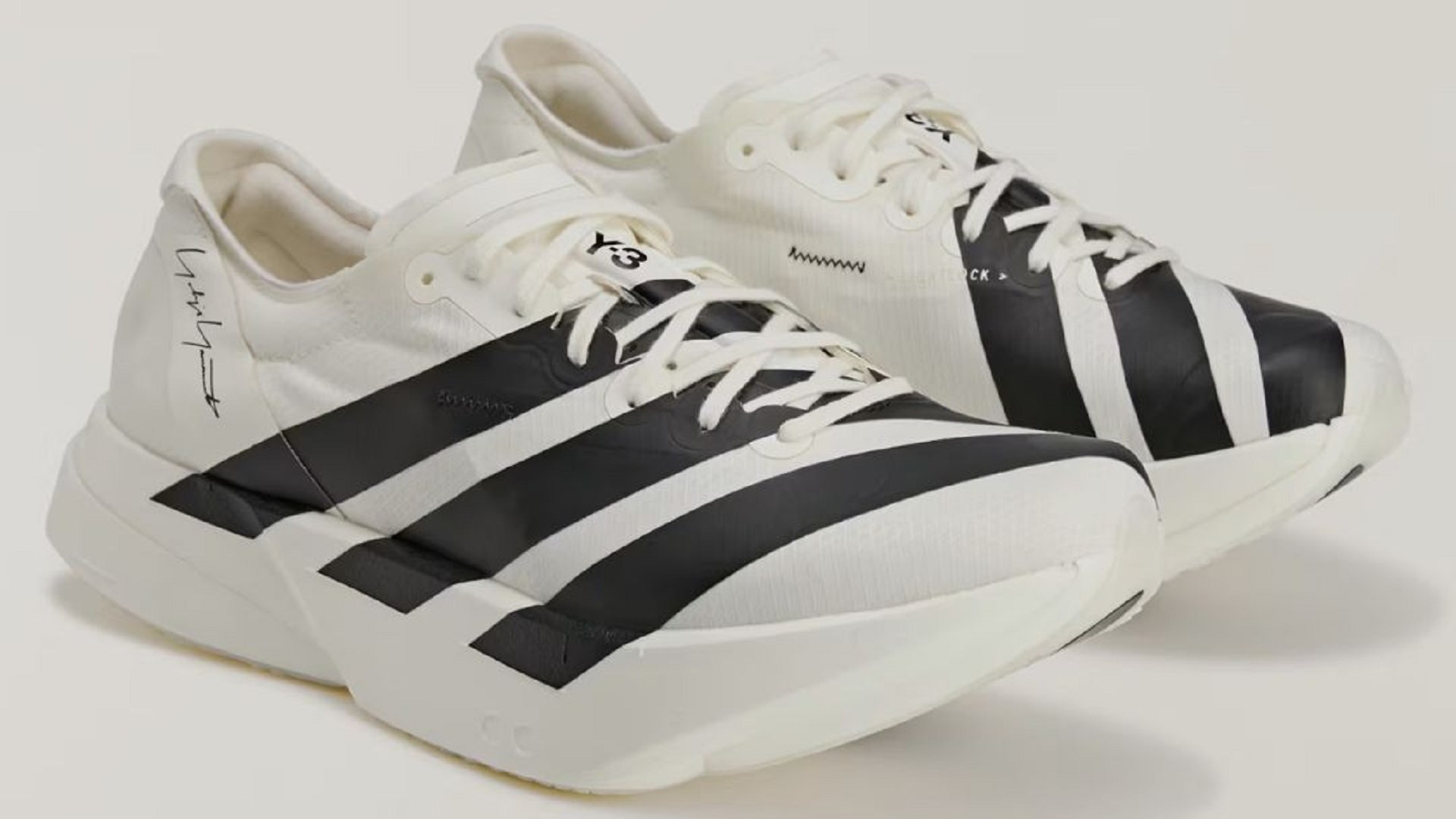 Y 3 present a new Adizero Adios Pro 4 merging race day engineering with Yohji Yamamoto s stripped back aesthetic