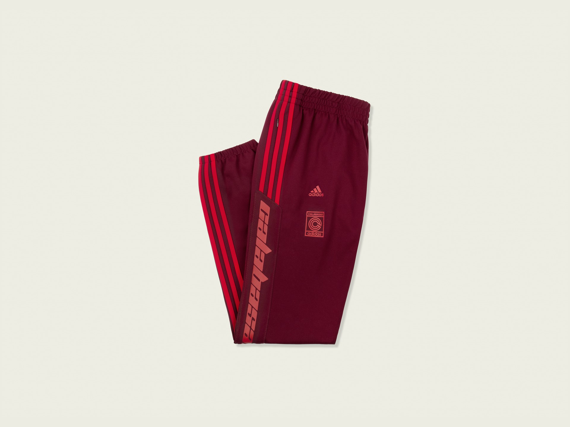 adidas YEEZY Trackpant Maroon Fold PR