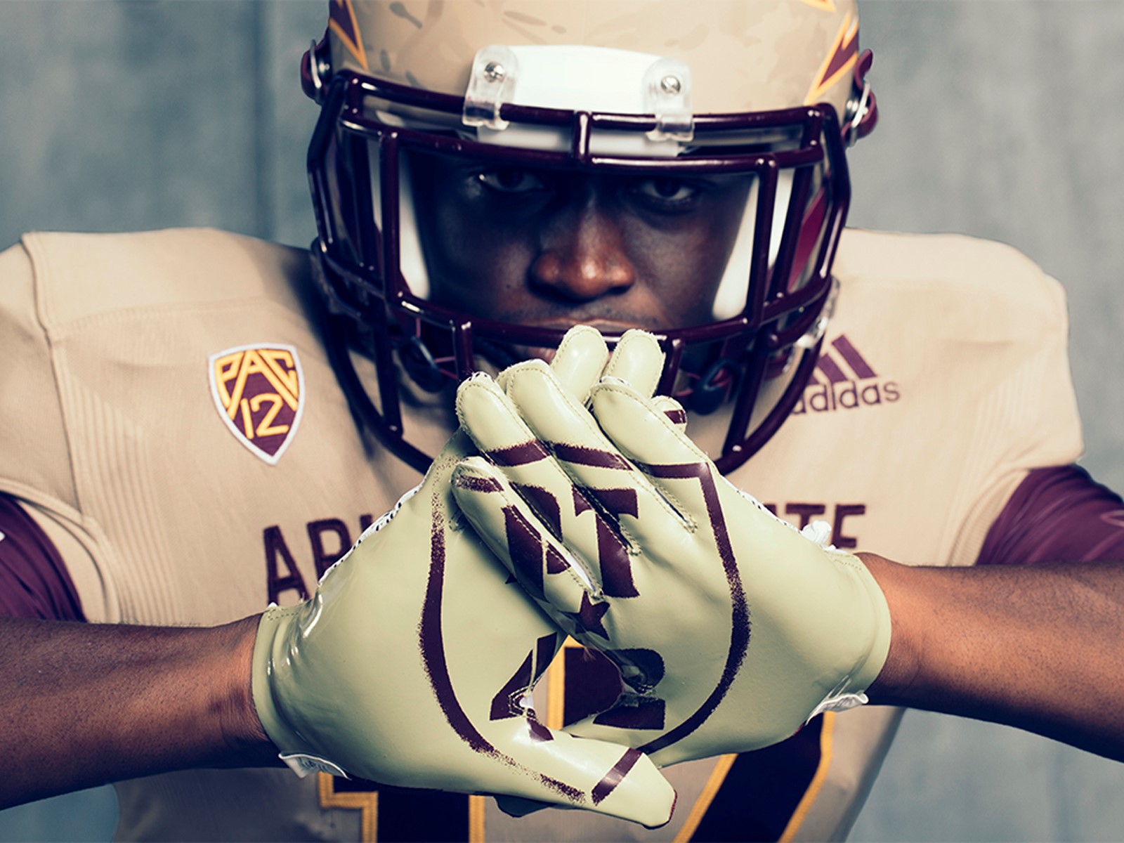 ASU x adidasFballUS Brotherhood Gloves 1